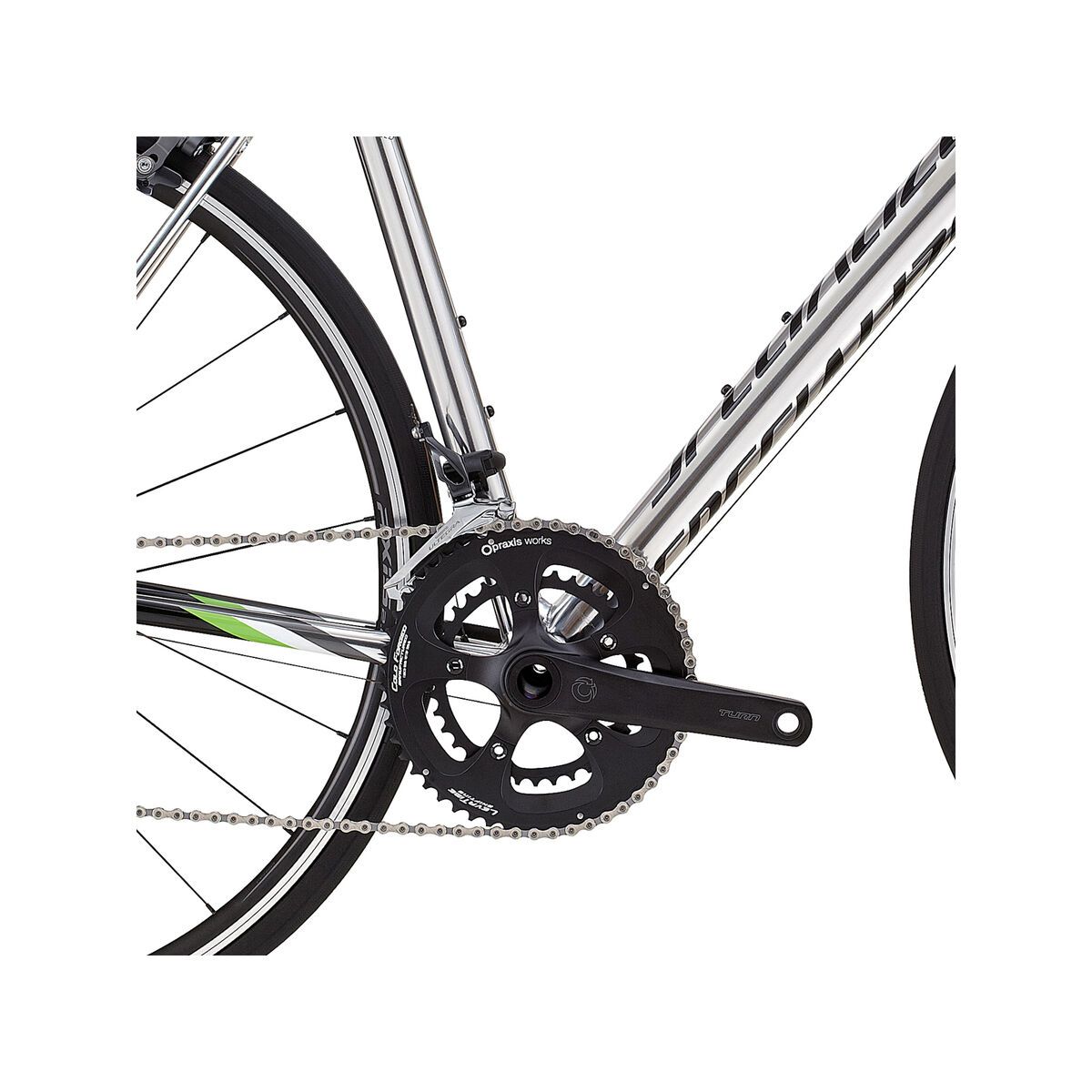 Specialized Allez DSW SL Expert, polished/tarmac black/monster green/gray/white - Bild 3