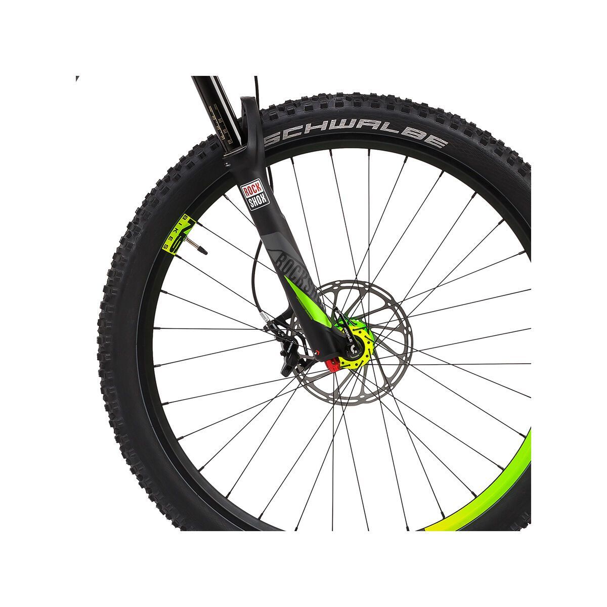 NS Bikes Snabb E Carbon, black/green - Bild 2