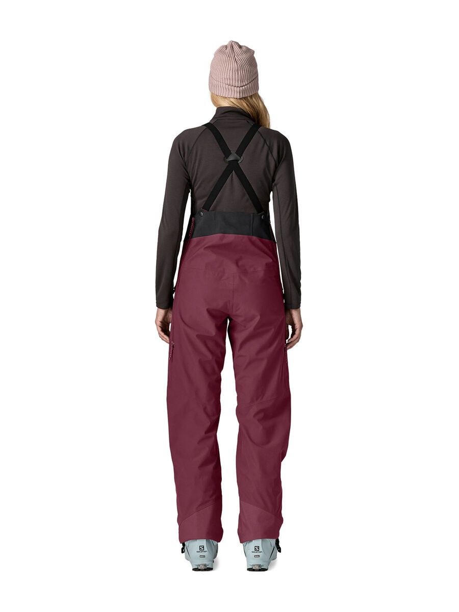 Patagonia Women's Snowdrifter Bibs, berry fig - Bild 4