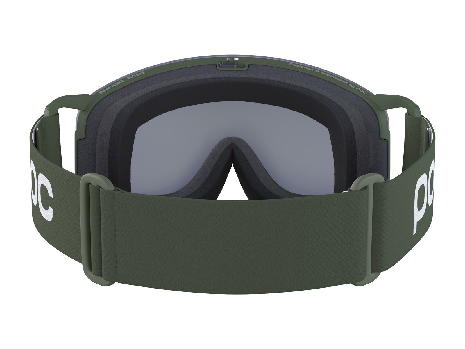 POC Nexal Mid Clarity Uni. Partly Sunny Ivory, epidote green - Bild 4