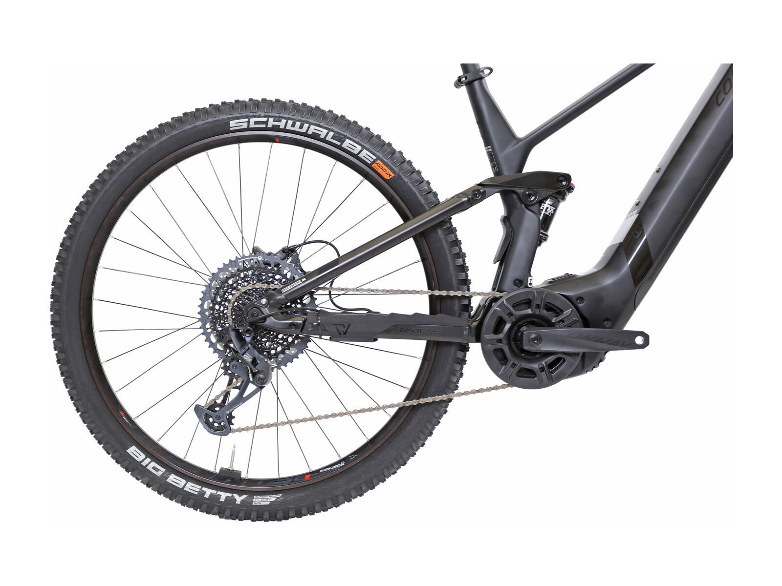 Conway Xyron S 7.9 Carbon / Alu, carbon raw matt/black metallic - Bild 2