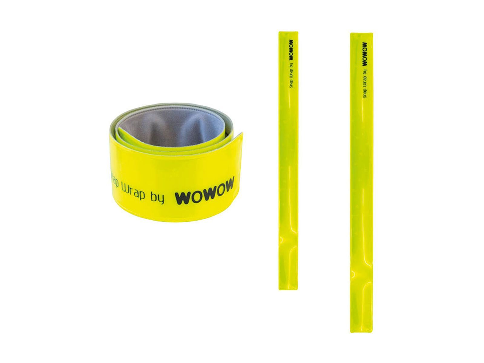 Wowow Snap Wrap 38 cm - 2er Pack, yellow - Bild 1