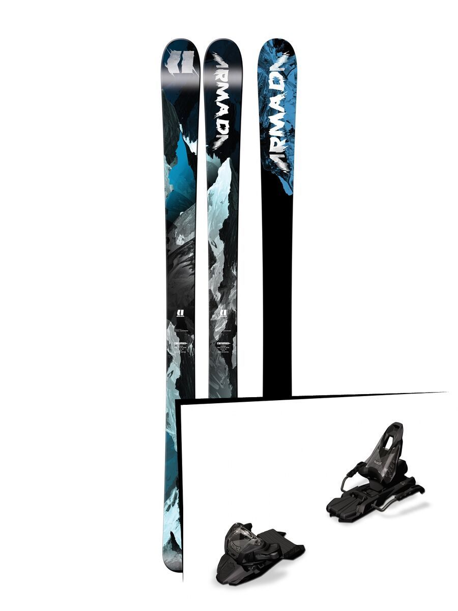 Set: Armada Invictus 95 2017 + Marker Free Ten inkl. Screw-Kit (1685471) - Bild 1