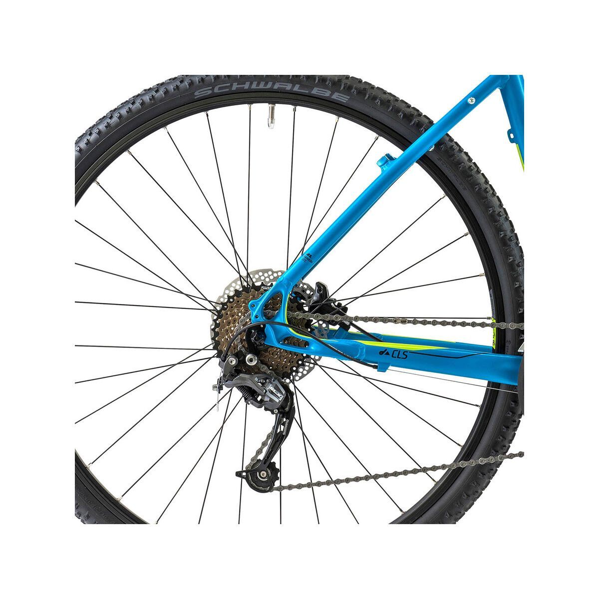 Cube Curve Pro Lady, blue/green - Bild 4