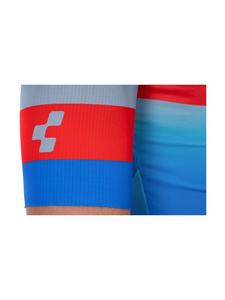 Cube Teamline Trikot kurzarm, blue´n´red´n´grey - Bild 4