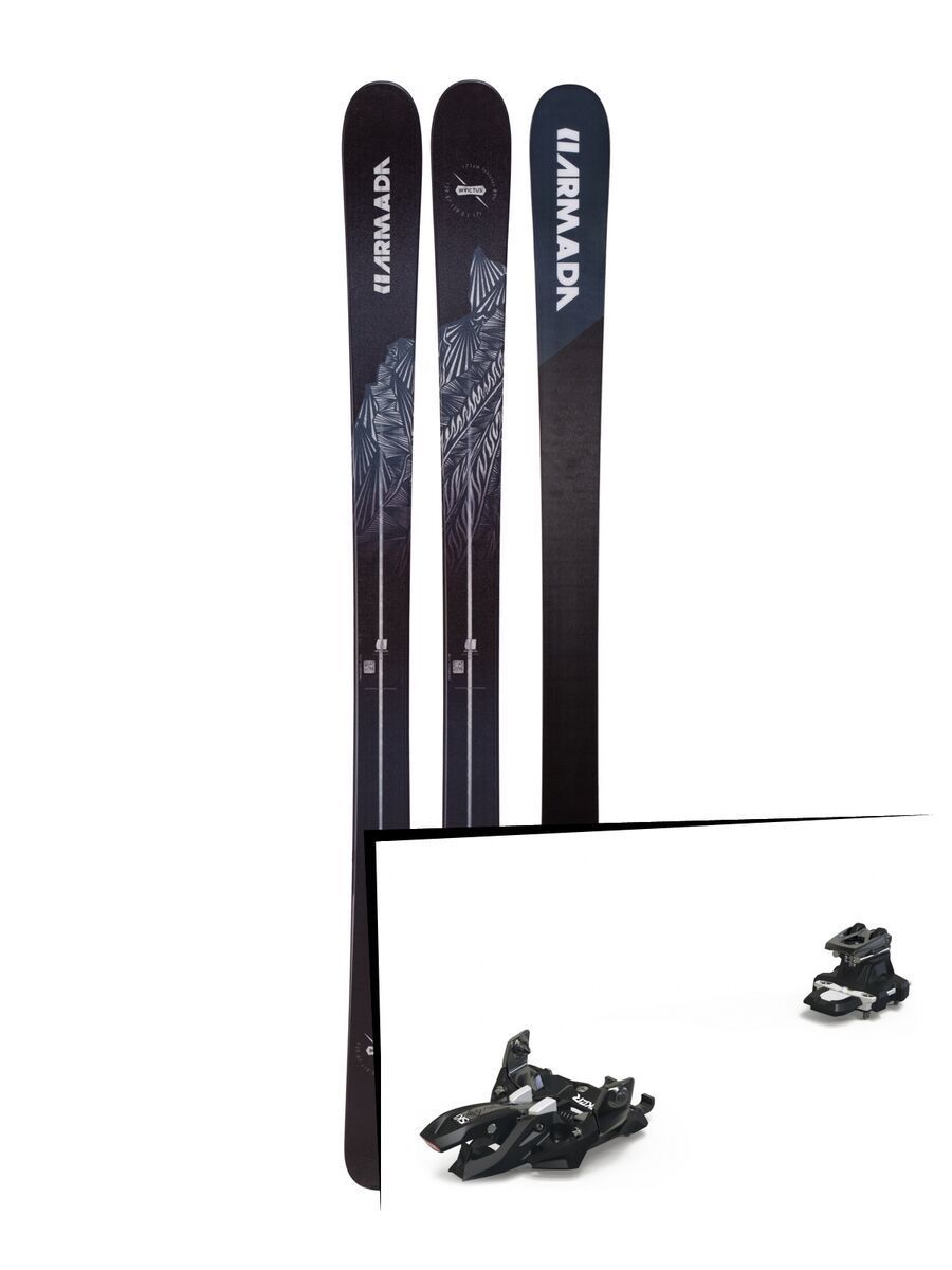 Set: Armada Invictus 89 Ti 2019 + Marker Alpinist 12 black/titanium - Bild 1