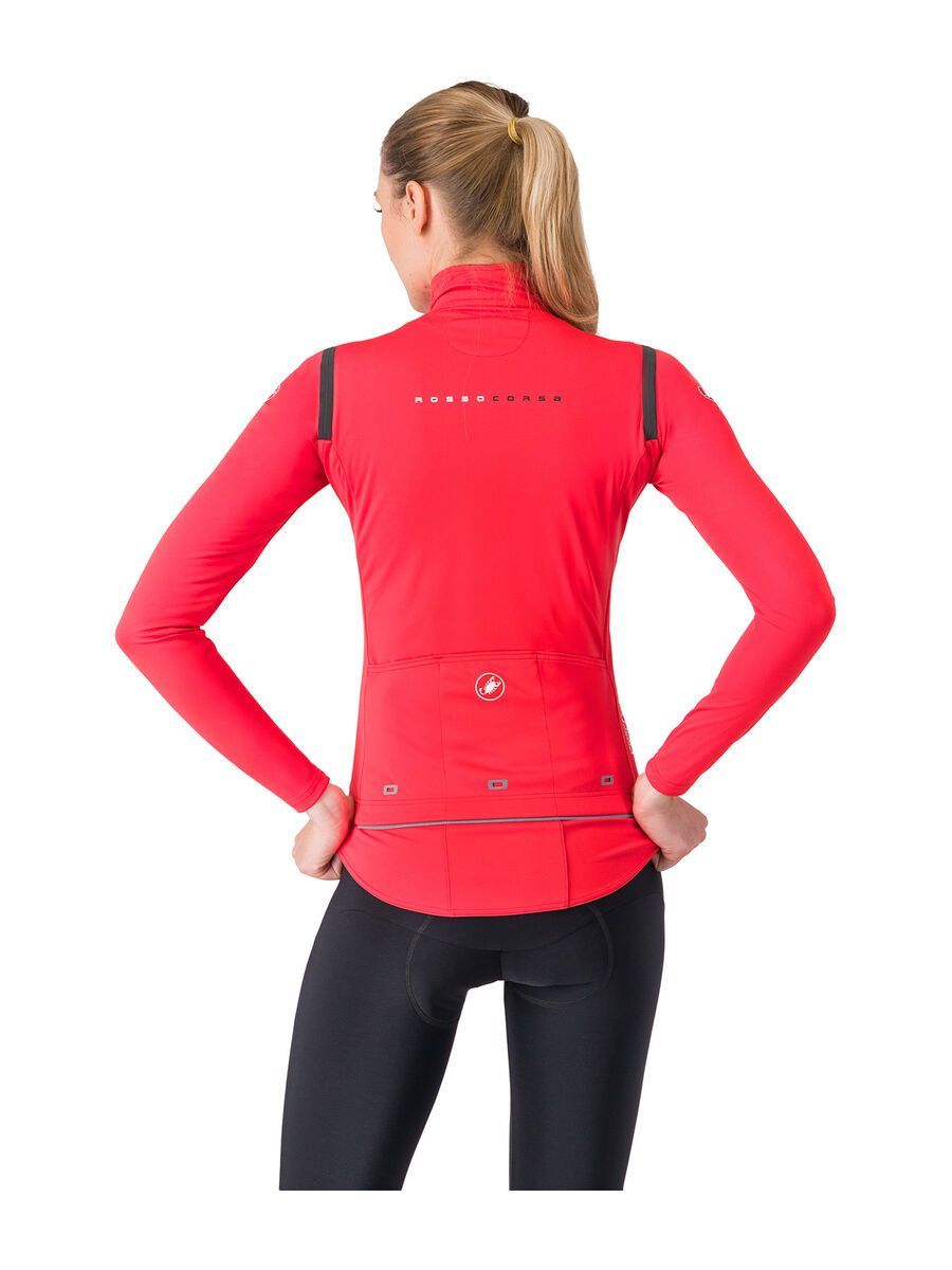 Castelli Perfetto RoS 3 W Jacket, hibiscus/black reflex - Bild 3