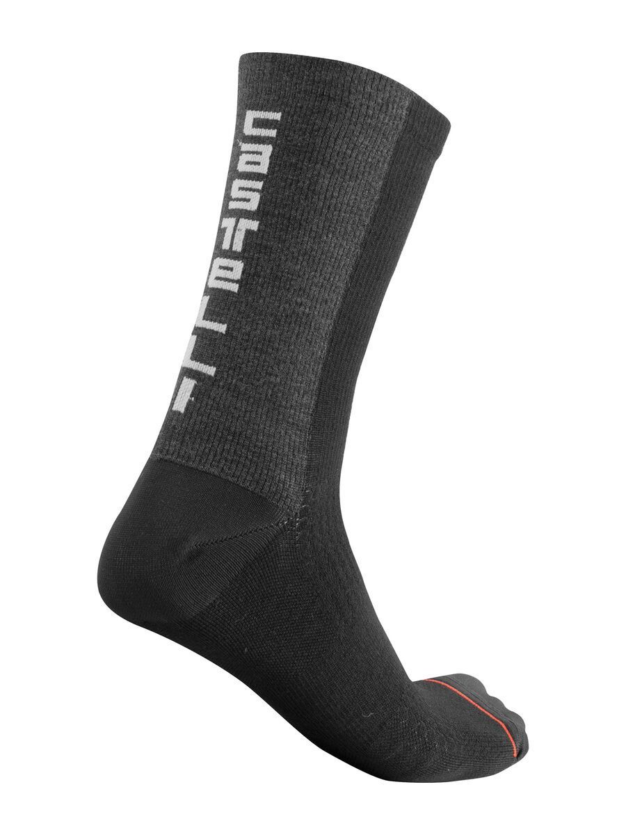 Castelli Bandito Wool 18 Sock, black - Bild 2