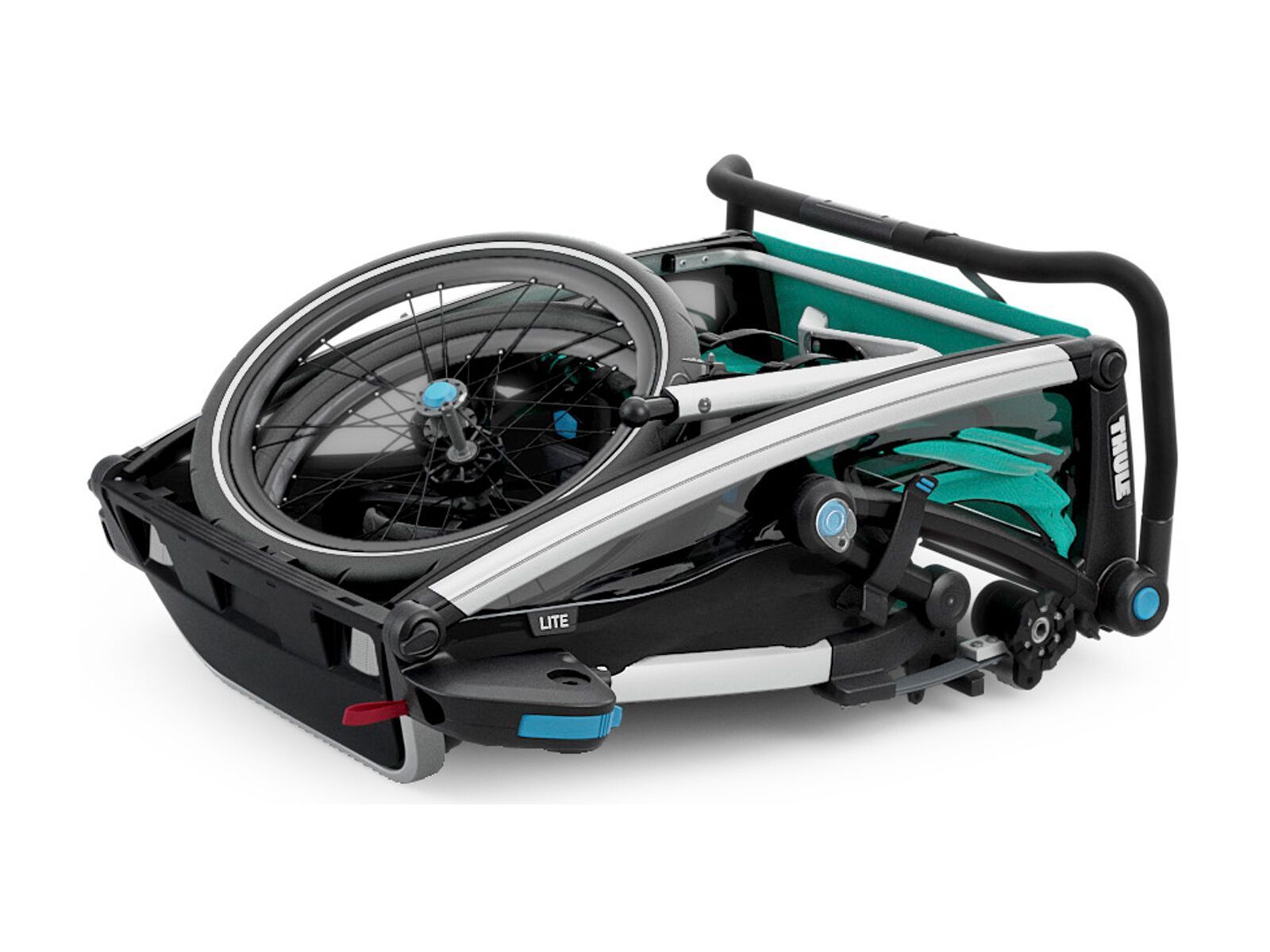 Thule Chariot Lite 2, blue grass/black - Bild 4