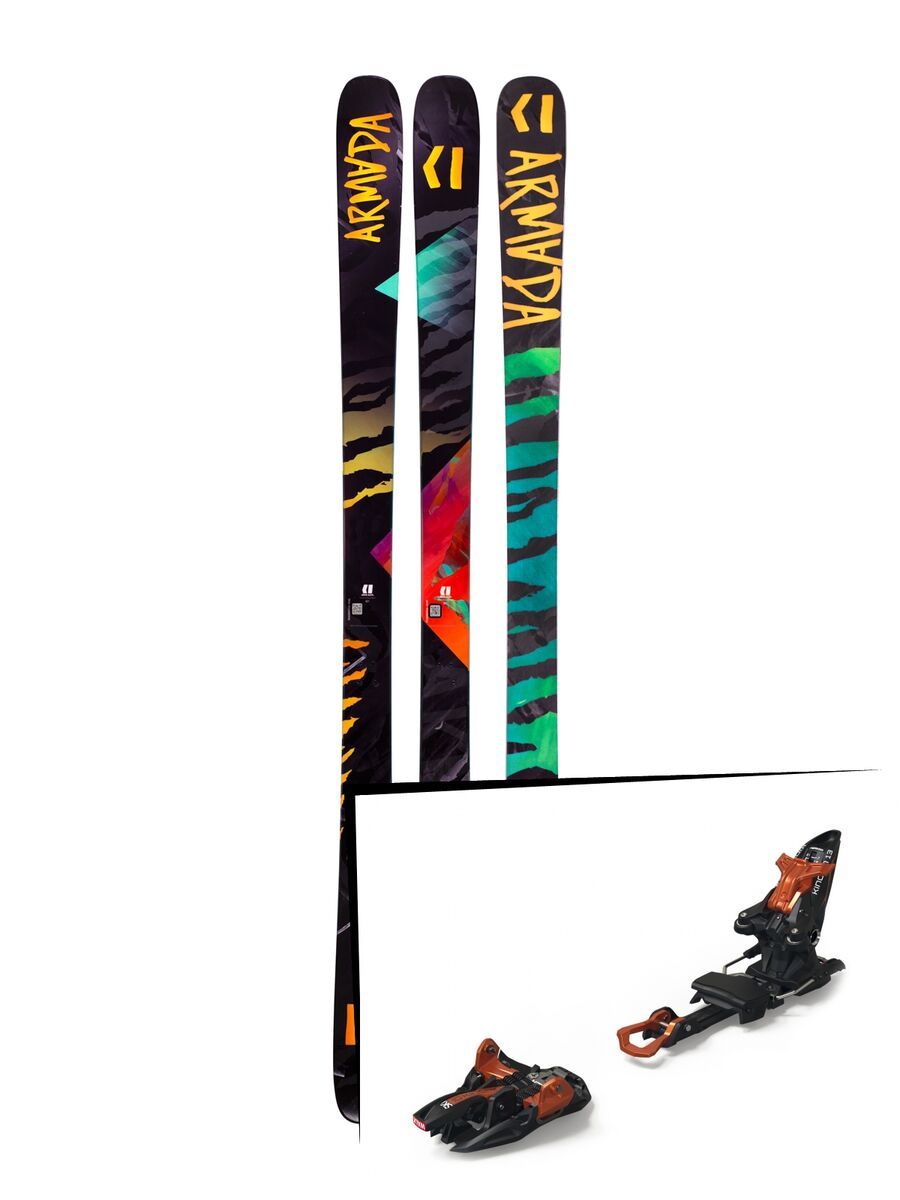 Set: Armada Arv 86 2019 + Marker Kingpin 13 black/copper - Bild 1