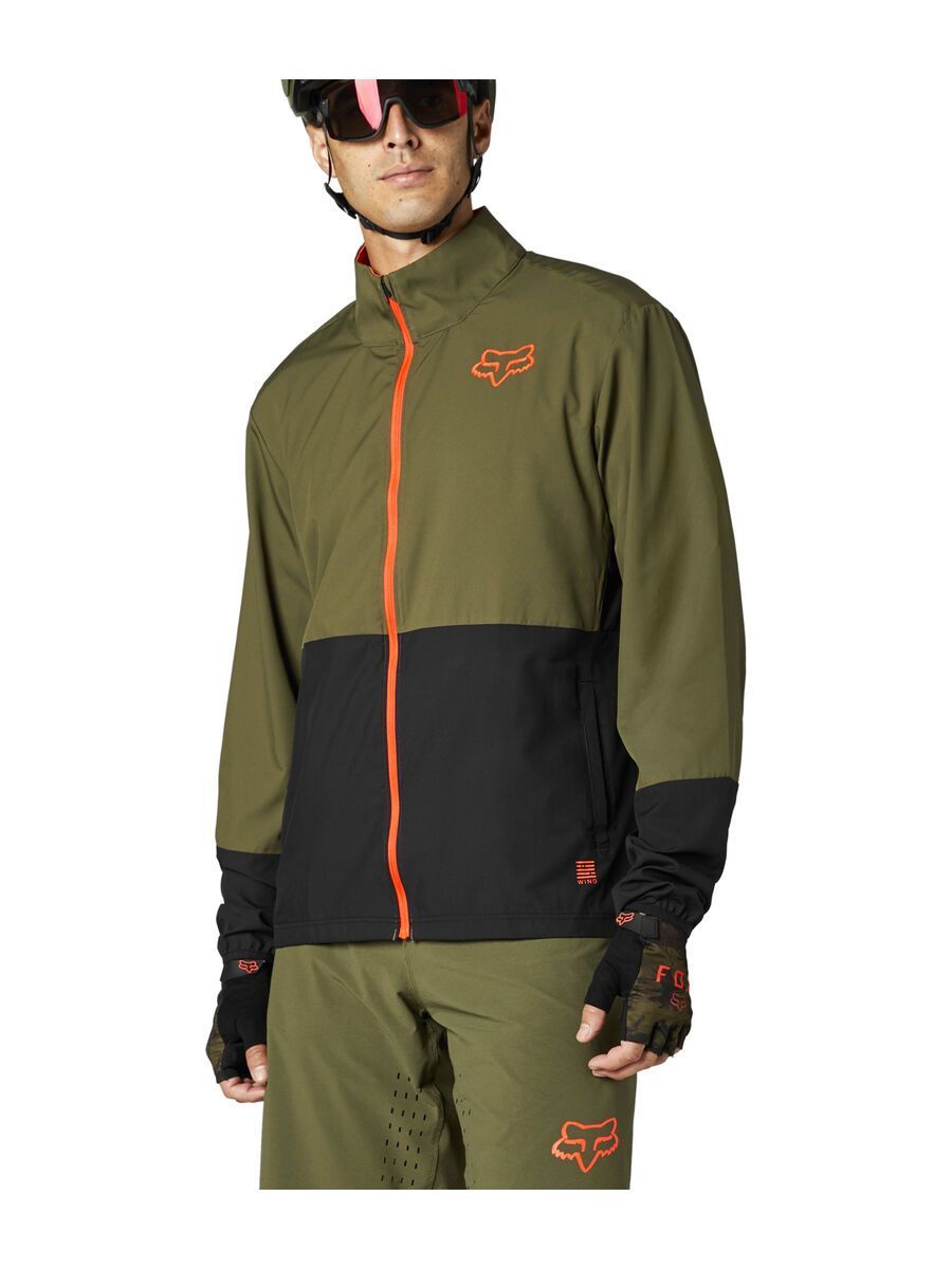 Fox Ranger Wind Jacket, olive green - Bild 3