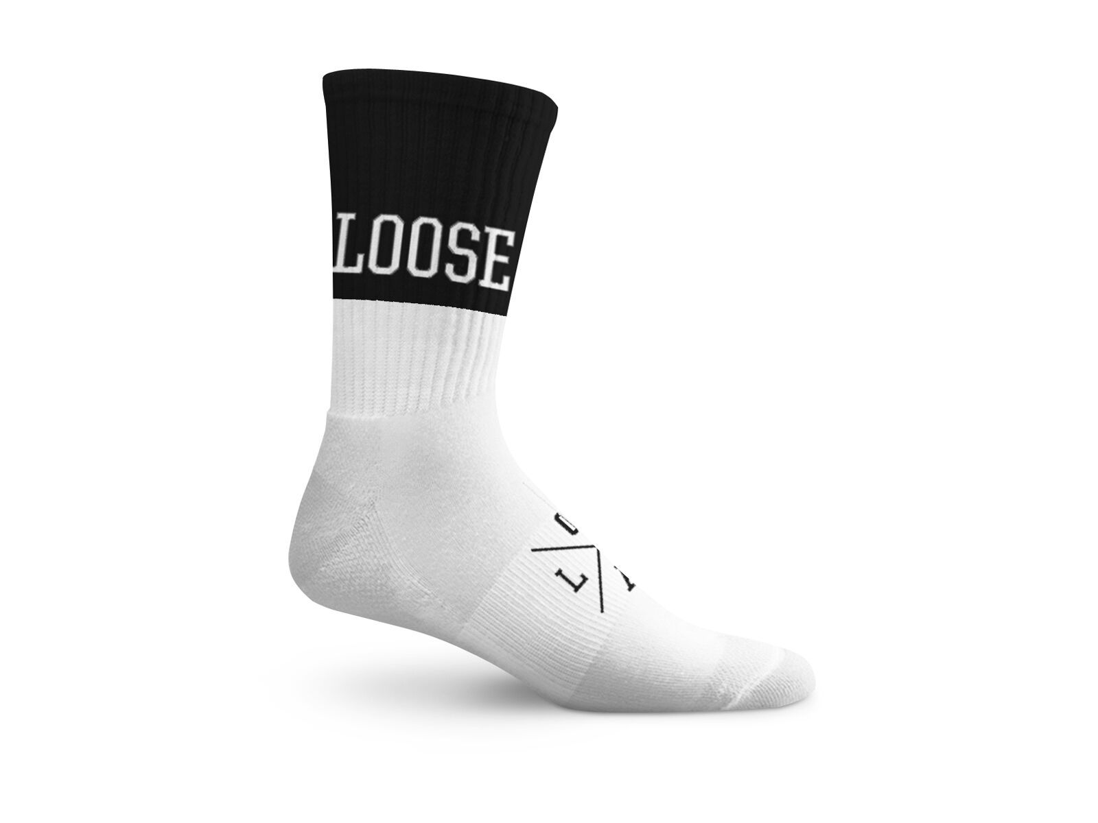 Loose Riders Socks 2-Pack Invert, black/white - Bild 4