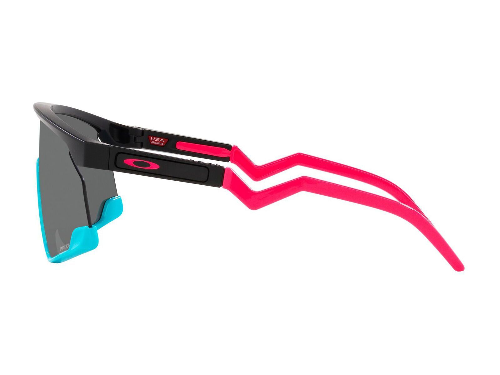 Oakley BXTR, Prizm Black / matte black/teal - Bild 3