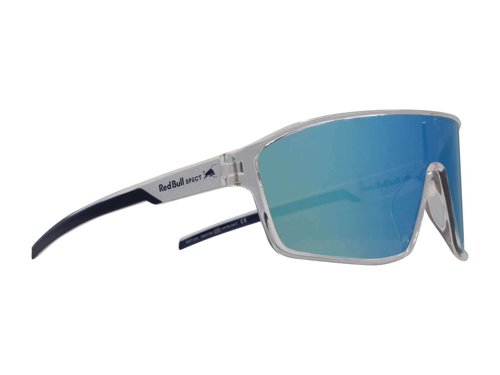Red Bull Spect Eyewear Daft, Smoke/Blue Mirror / shiny x’tal clear - Bild 1