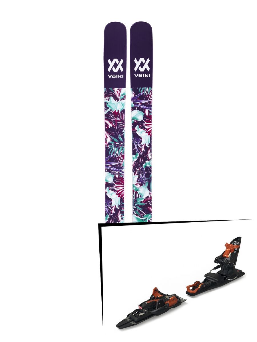 Set: Völkl Bash 116 W 2018 + Marker Kingpin 13 Demo black/copper - Bild 1