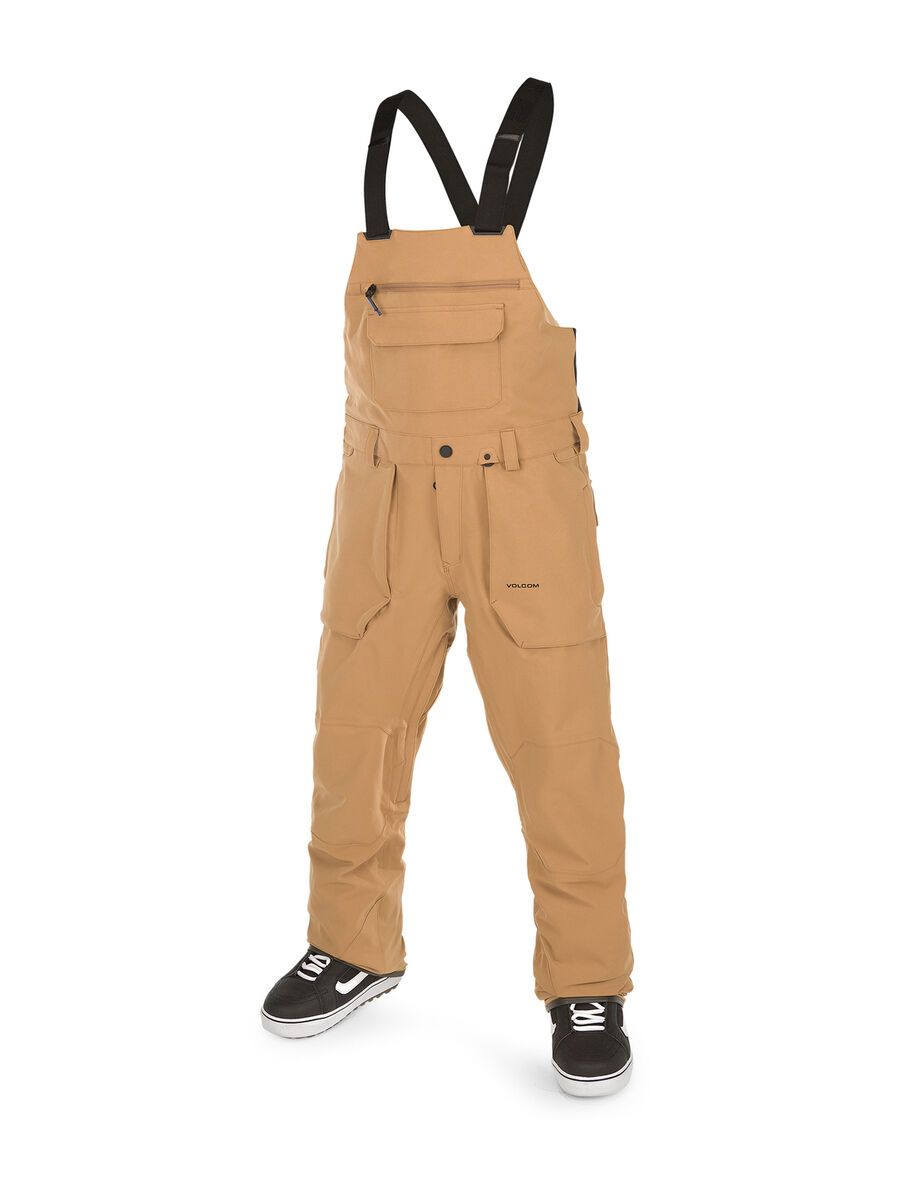 Volcom Roan Bib Overall, caramel - Bild 1