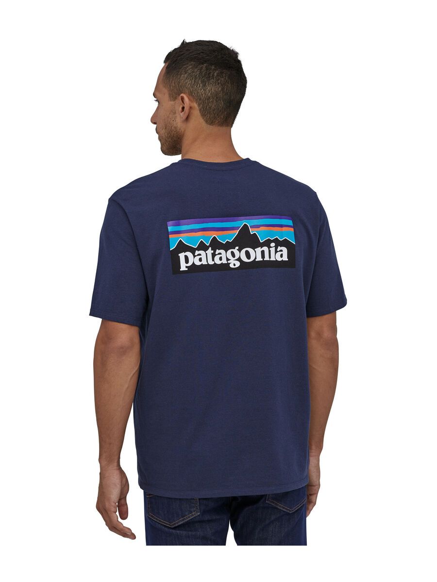Patagonia Men's P-6 Logo Responsibili-Tee, classic navy - Bild 4