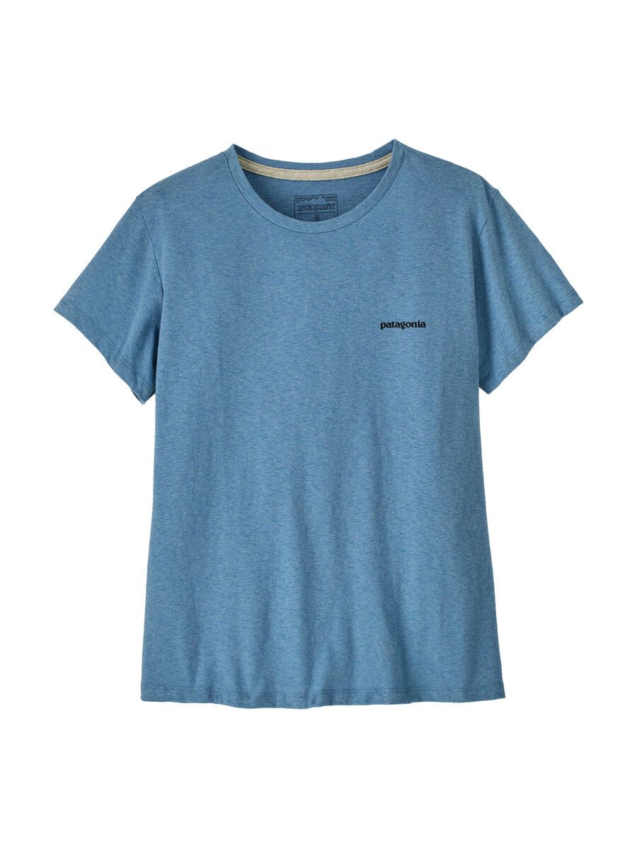 Patagonia Women's P-6 Logo Responsibili-Tee, shore blue - Bild 1