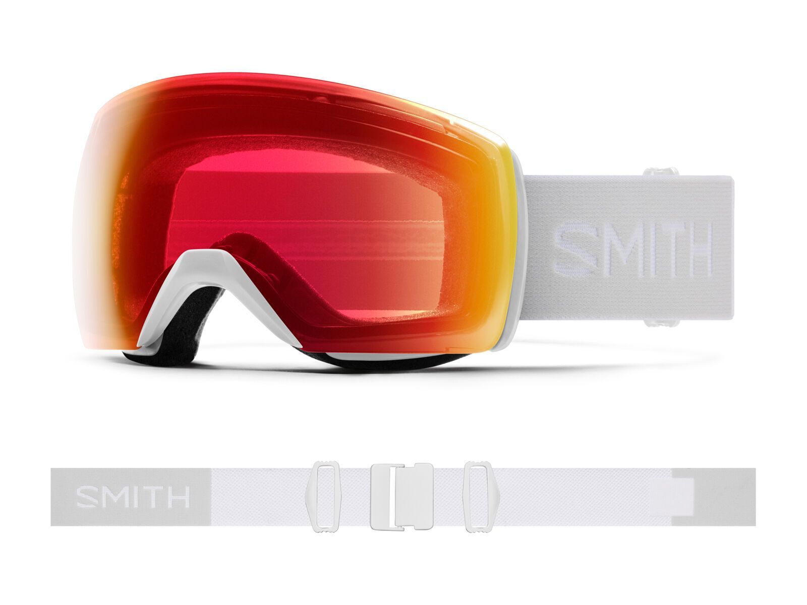 Smith Skyline XL - ChromaPop Photochromic Red Mir, white vapor - Bild 2