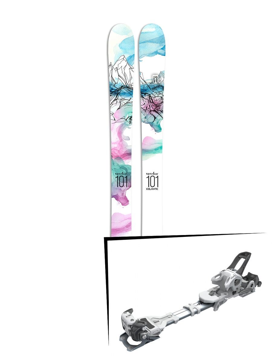 Set: Icelantic Maiden 101 2017 + Tyrolia Ambition 12 (1715203) - Bild 1