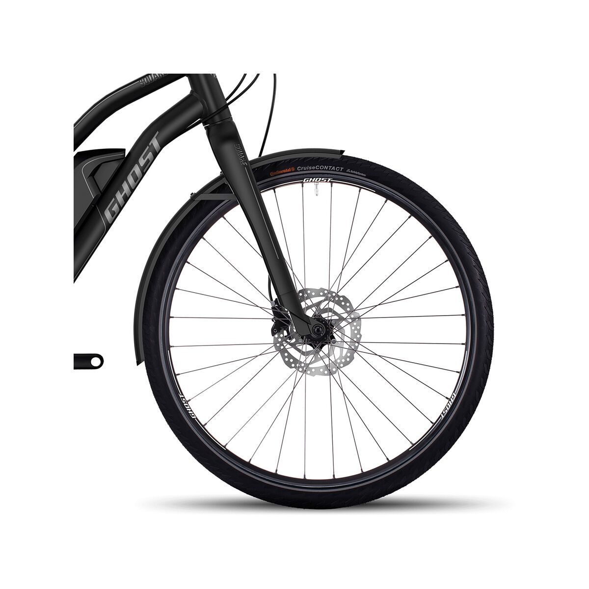 Ghost Hybride Square Trekking 2 W, night black/urban grey/arctic blue - Bild 2