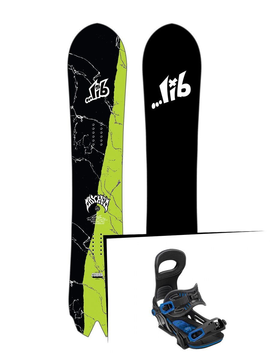 Set: Lib Tech Round Nose Fish 2019 + Bent Metal Transfer (2260304S) - Bild 1