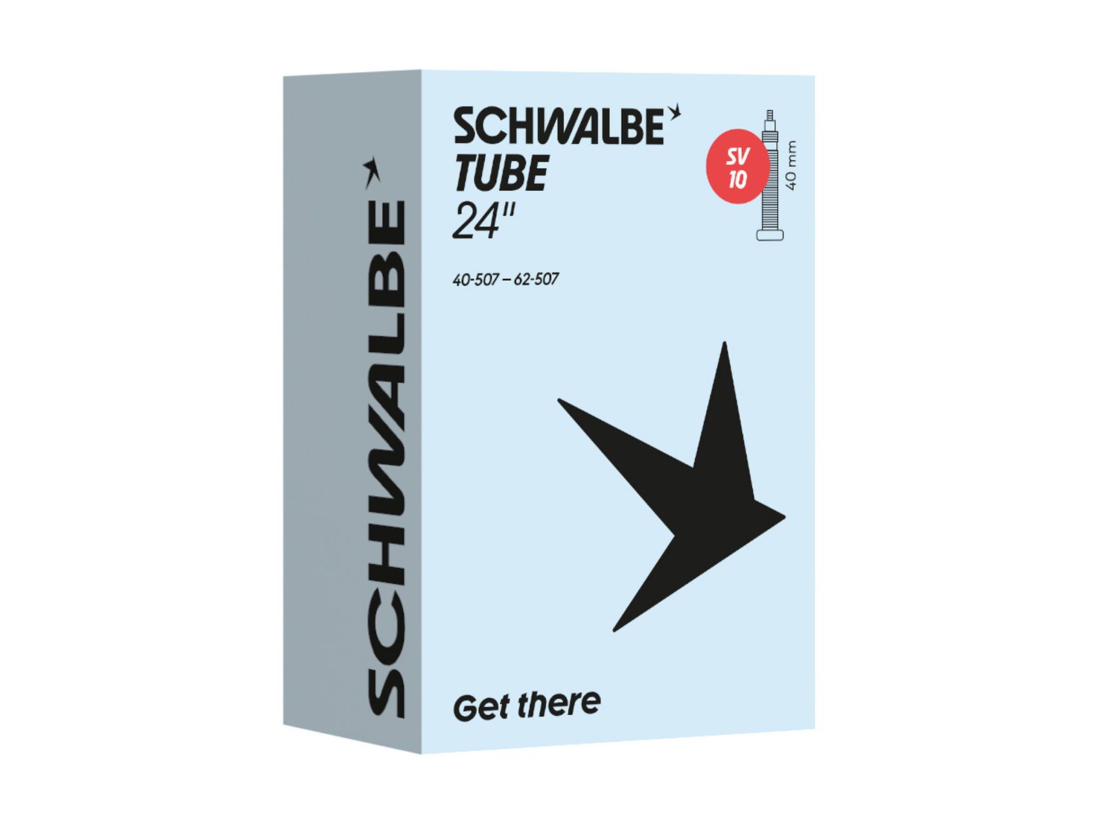 Schwalbe Schlauch SV 10 24 Zoll / 40/62-507 - Bild 1