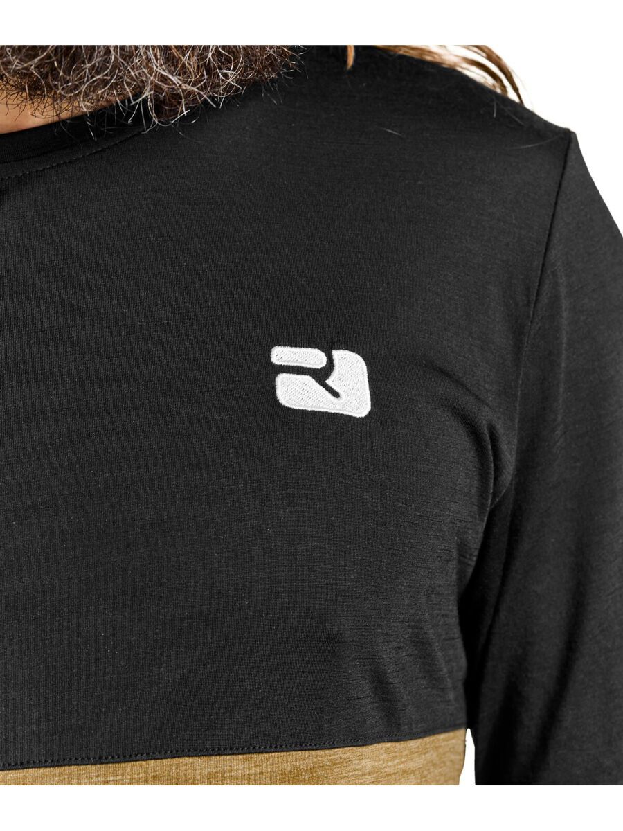 Ortovox 150 Merino Cool Logo LS M, black raven - Bild 3