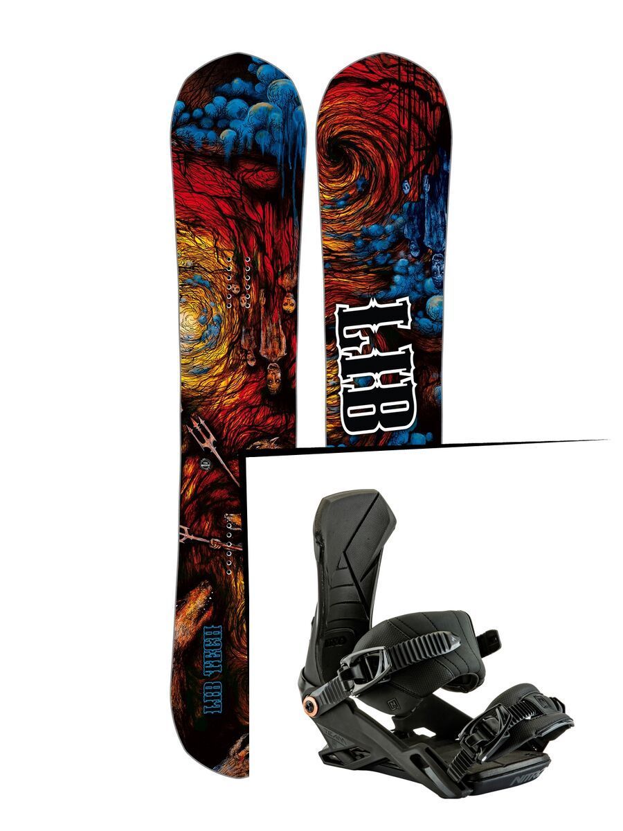 Set: Lib Tech From Hell Hot Knife 2017 + Nitro Team (1691157S) - Bild 1