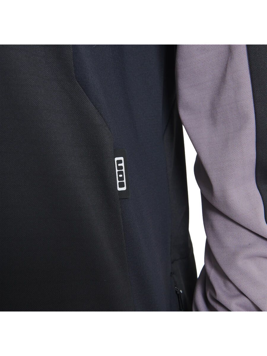 ION MTB Jersey Traze Amp AFT Long Sleeve Men, black - Bild 4