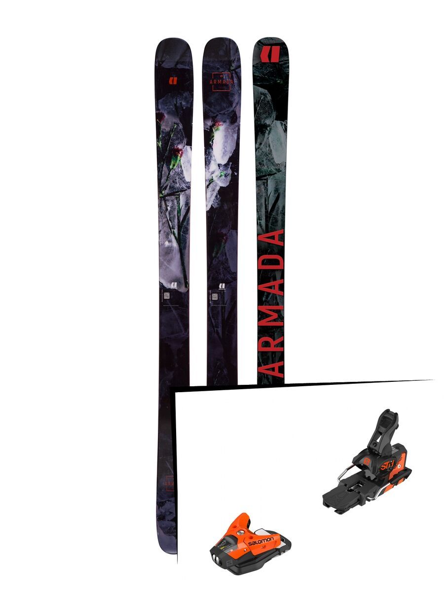 Set: Armada Arw 96 2019 + Salomon STH2 WTR 13 orange/black - Bild 1