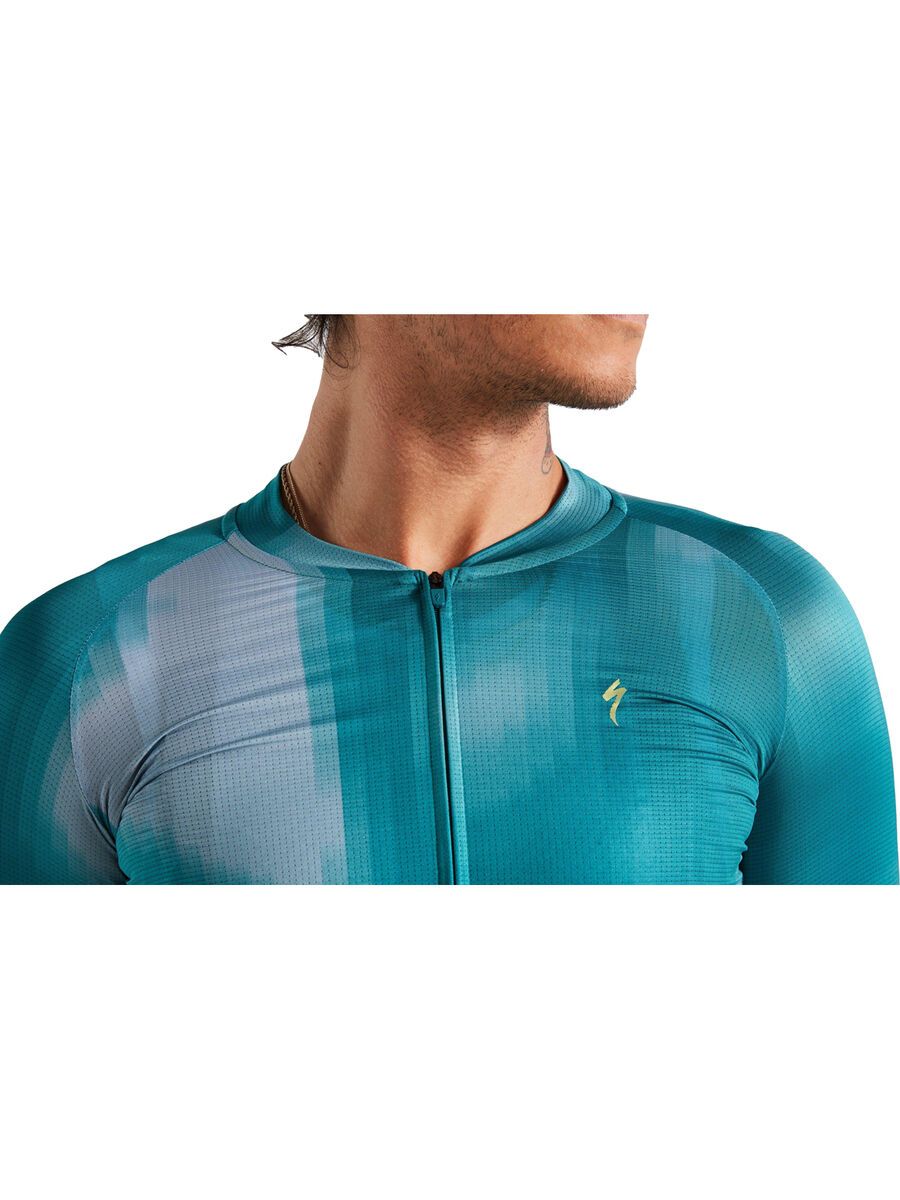 Specialized Men's SL Air Distortion Short Sleeve Jersey, tropical teal - Bild 4