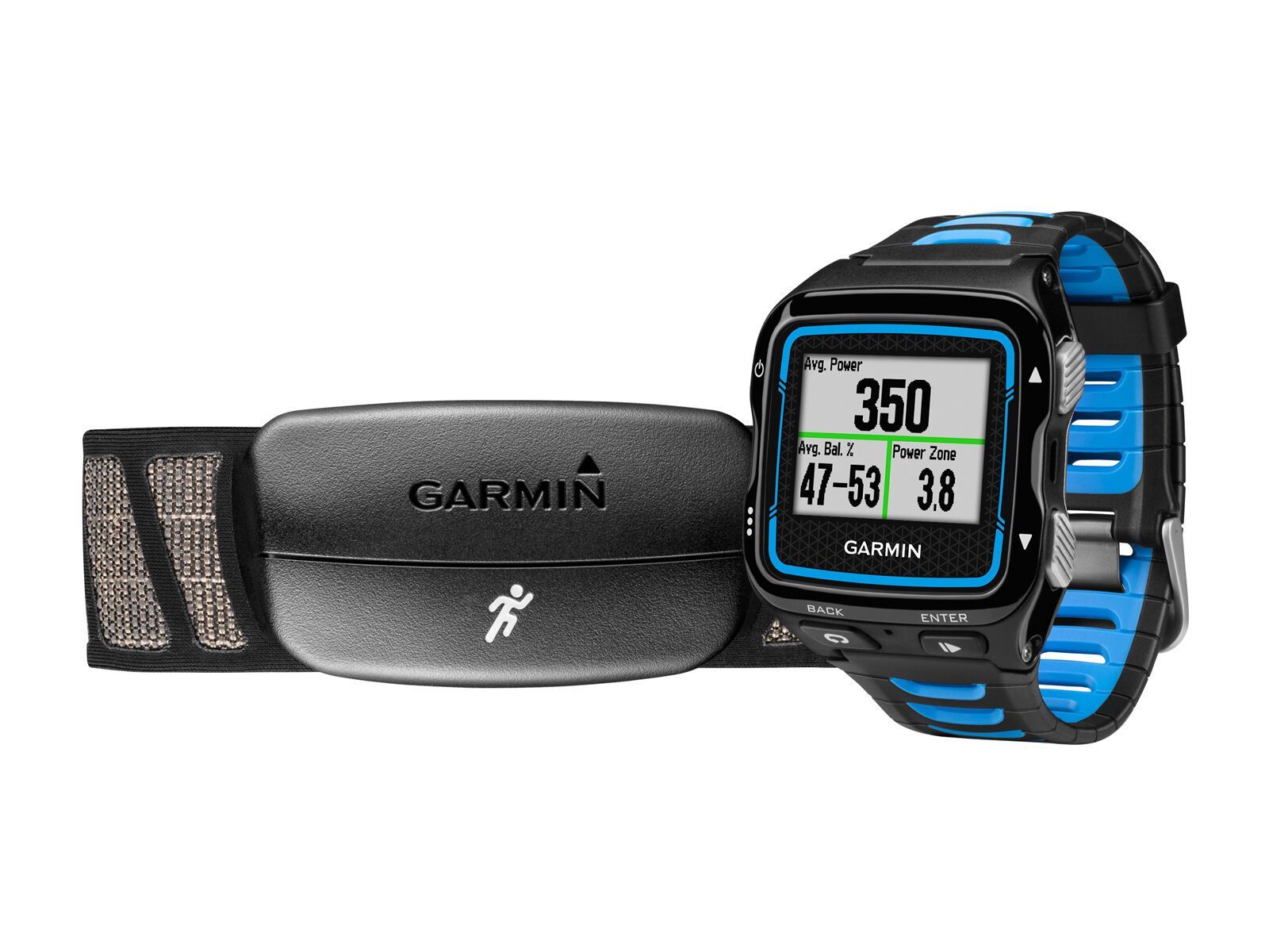 Garmin Forerunner 920XT (mit Brustgurt), schwarz/blau - Bild 2