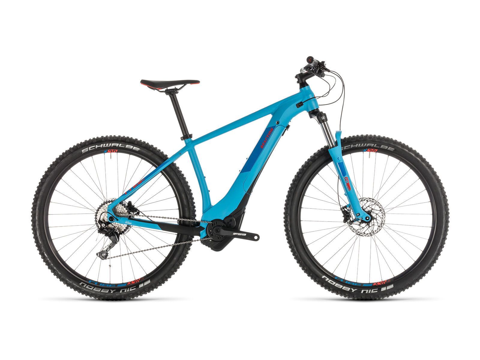 Cube Reaction Hybrid EXC 500 27.5, blue´n´red - Bild 1