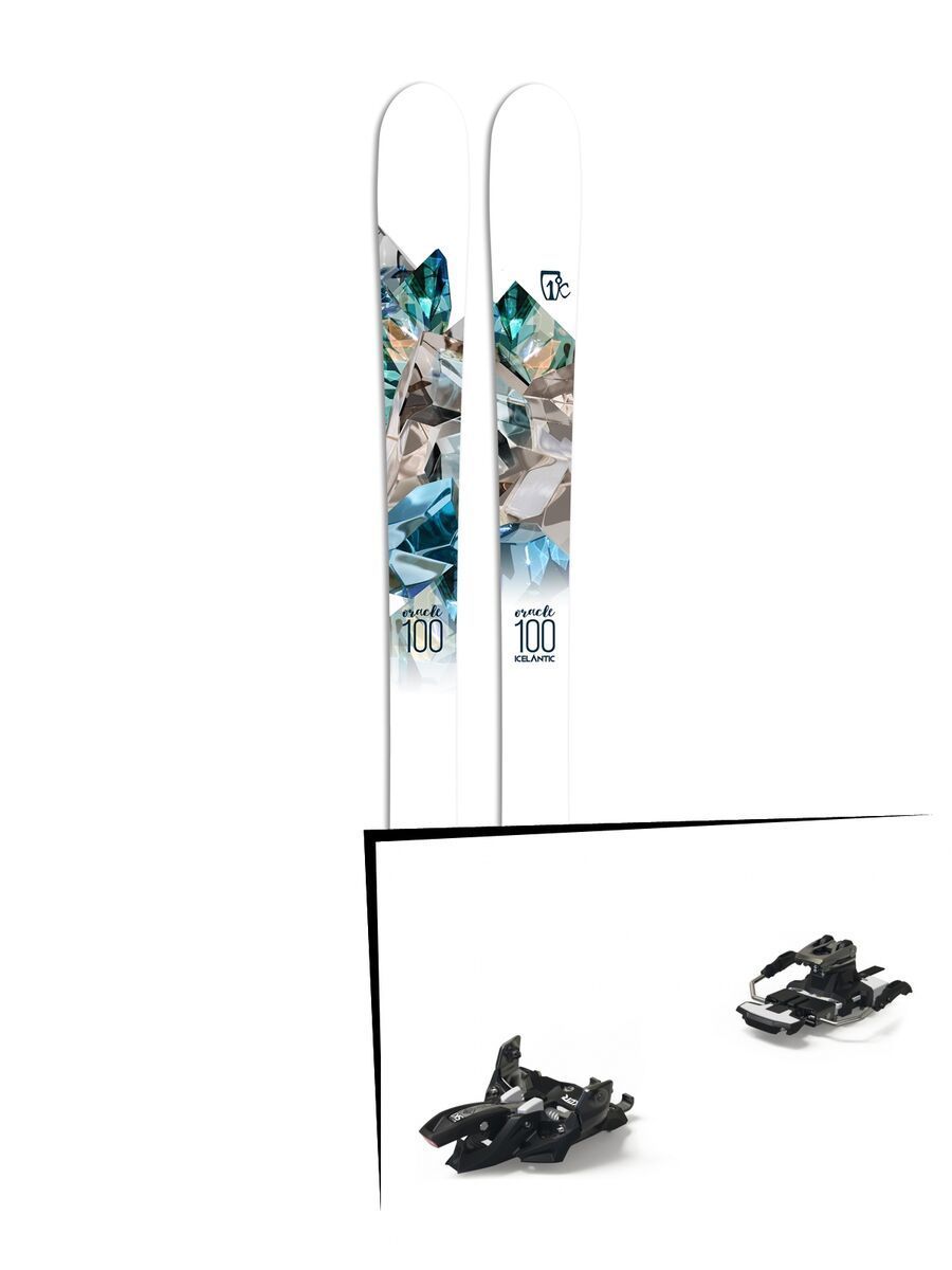 Set: Icelantic Oracle 100 2017 + Marker Alpinist 9 Long Travel (2319307) - Bild 1