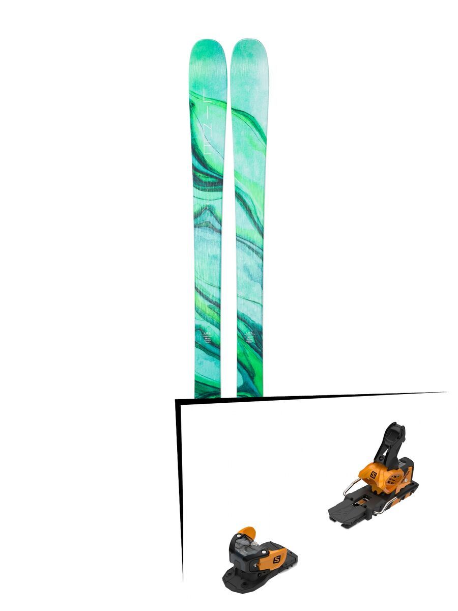 Set: Line Pandora 84 2019 + Salomon Warden MNC 13 saffron/black - Bild 1