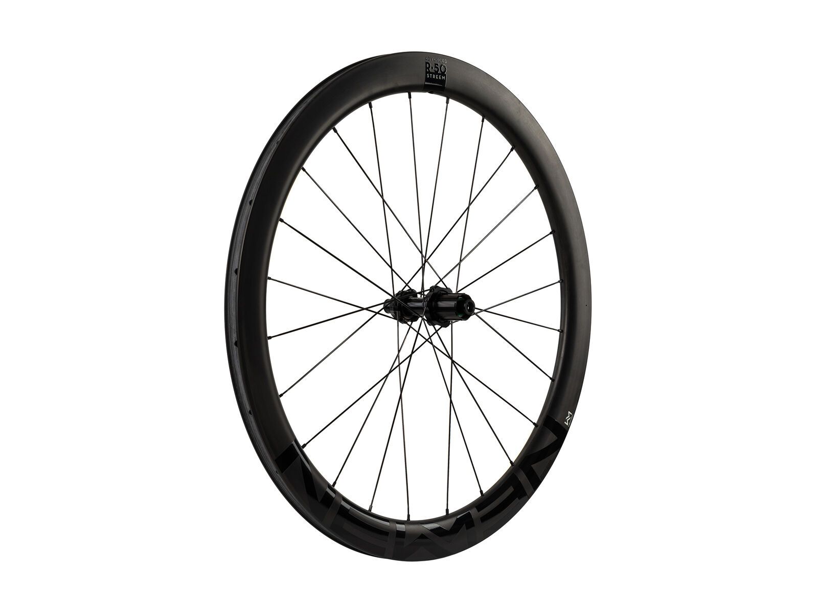 Newmen Advanced SL R.50 Streem Centerlock - 700C / 12x142 mm / Shimano HG, black - Bild 1