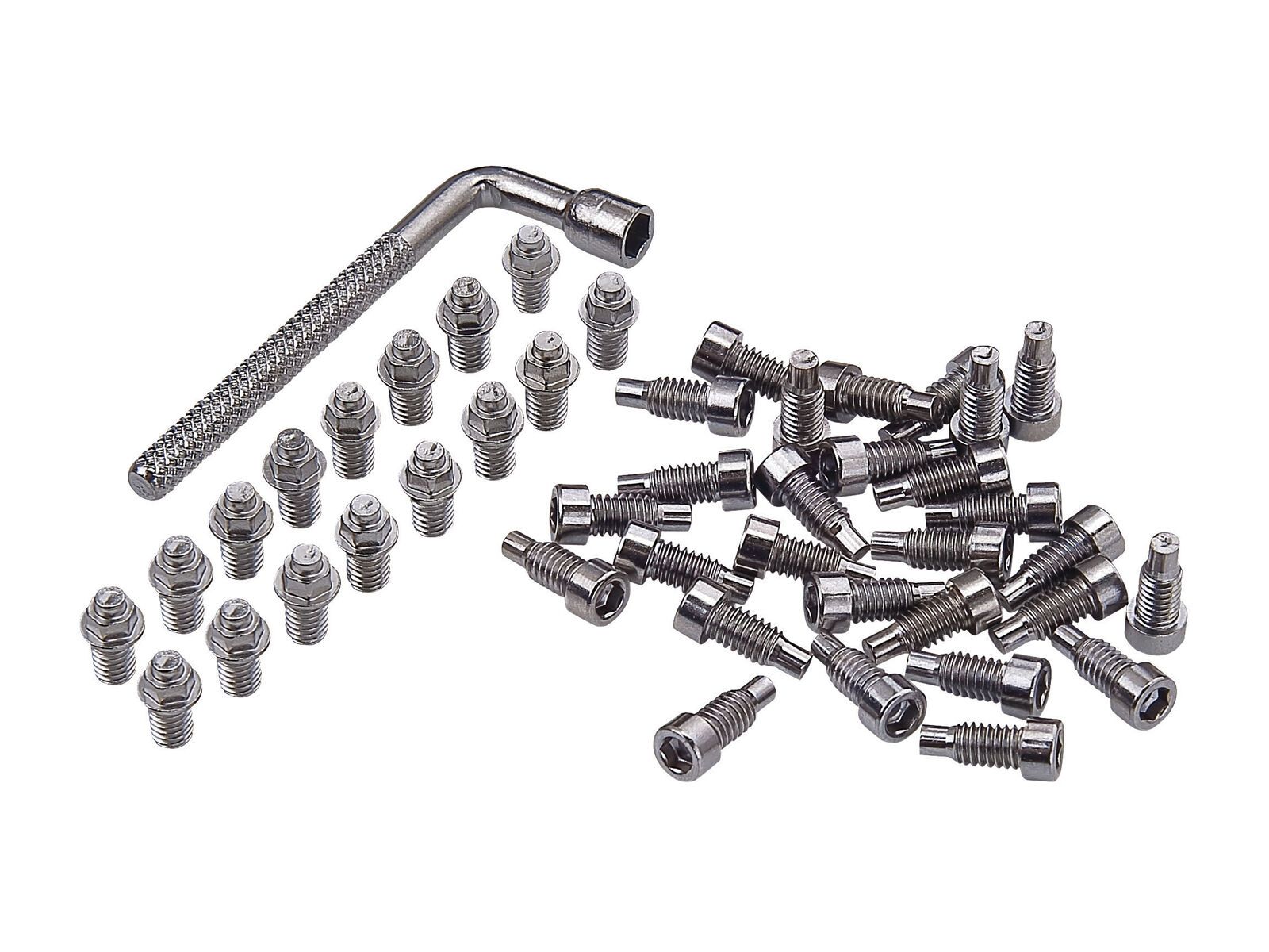 Spank Spike/Oozy/Spoon Pedal Pin Kit, silver - Bild 1