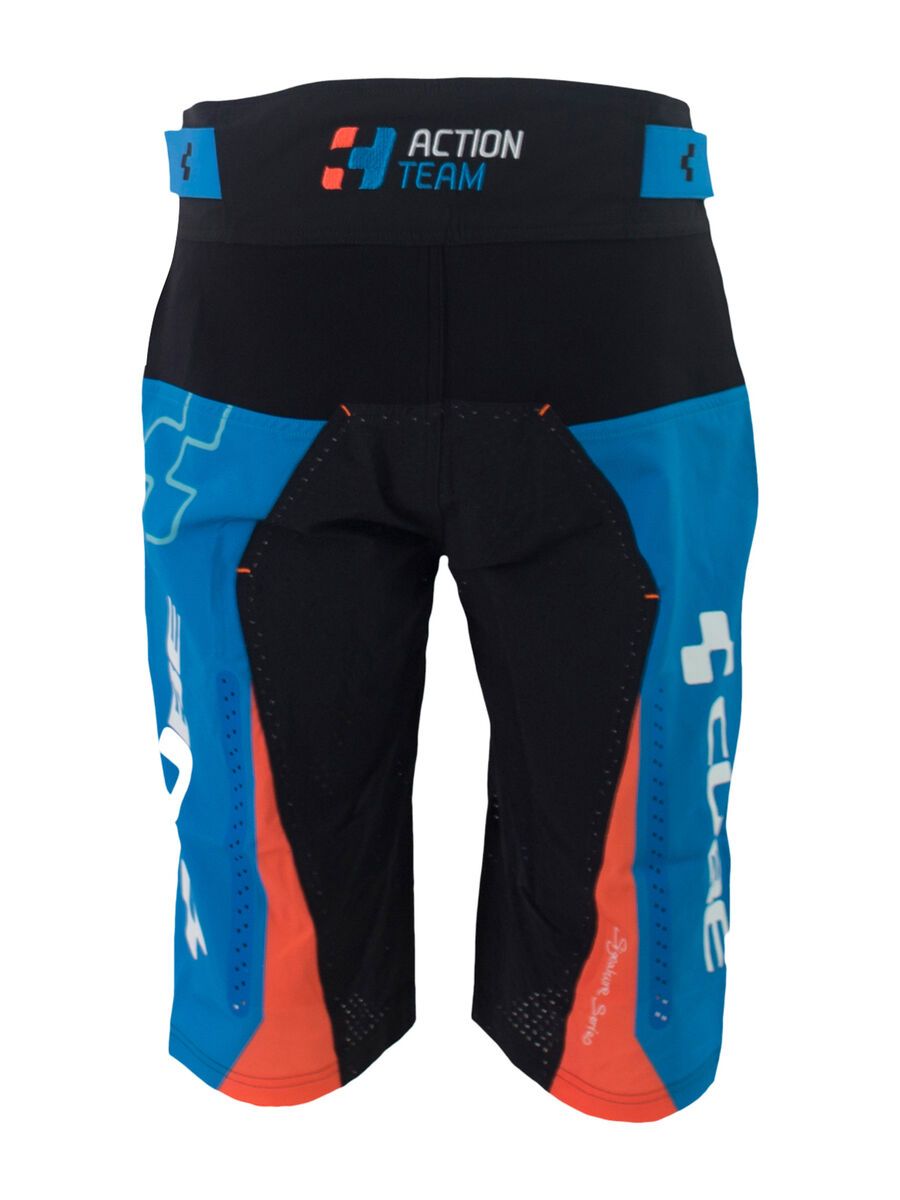 Cube Action Team Shorts Signature, blue´n´white´n´black - Bild 4