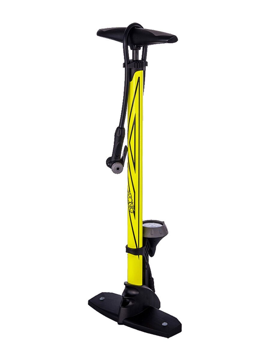 Azonic Riva DV Floorpump, neon yellow - Bild 1