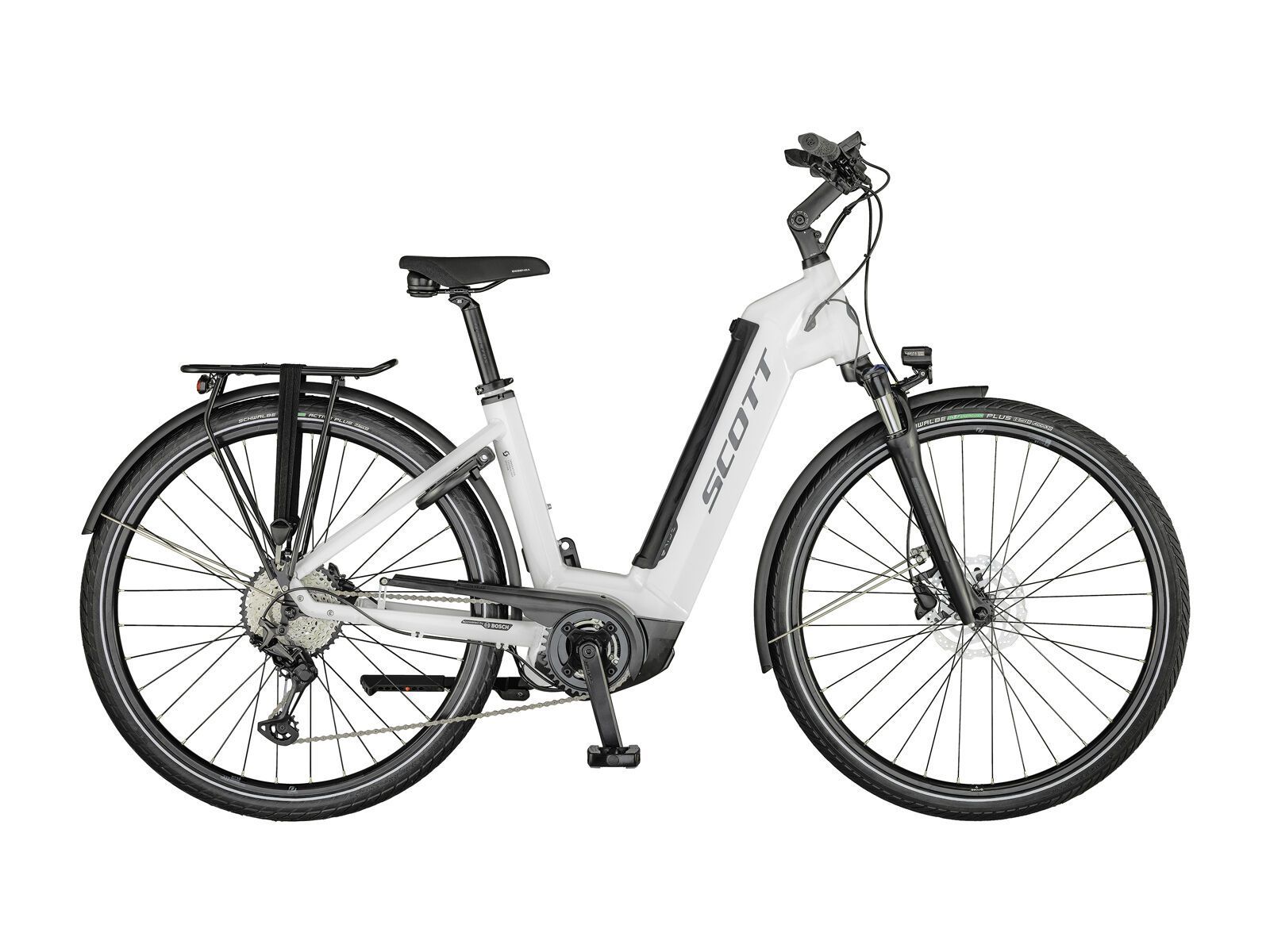 Scott Sub Sport eRide 10 Unisex, gloss white/steel grey - Bild 1