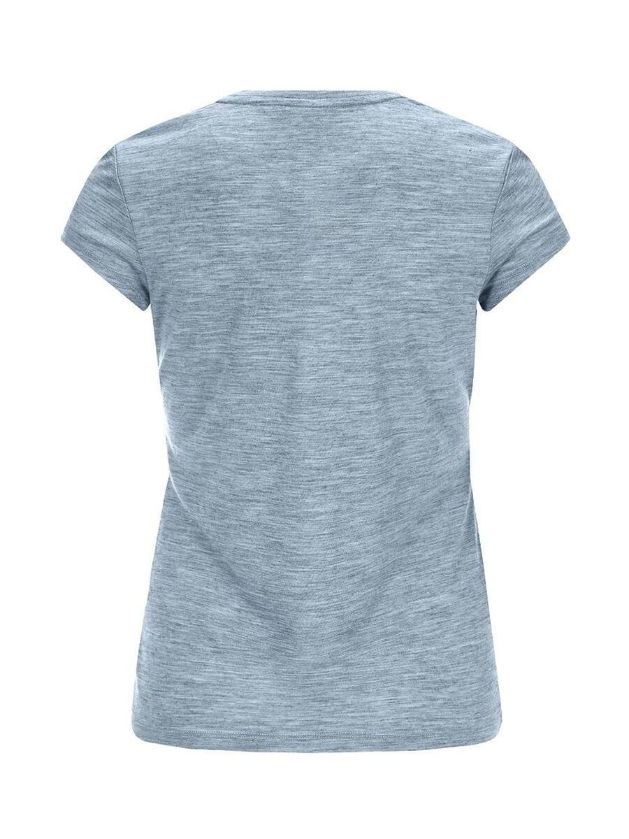 super.natural W Essential I.D. Tee, light tempest 3d/print - Bild 2