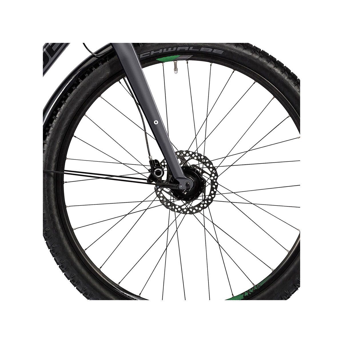 Cube Travel EXC Trapeze, grey black flashgreen - Bild 2