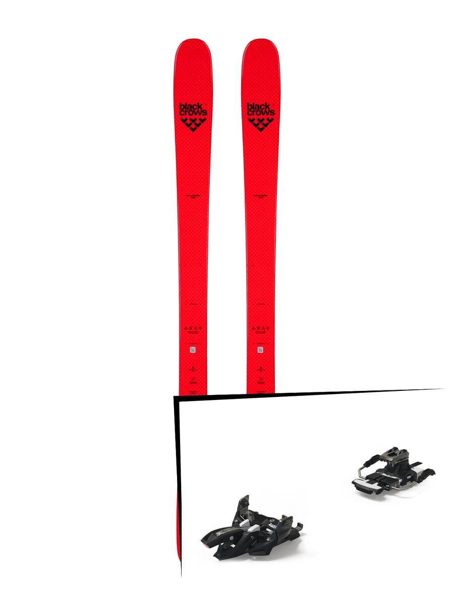 Set: Black Crows Camox Freebird 2019 + Marker Alpinist 12 Long Travel black/titanium - Bild 1