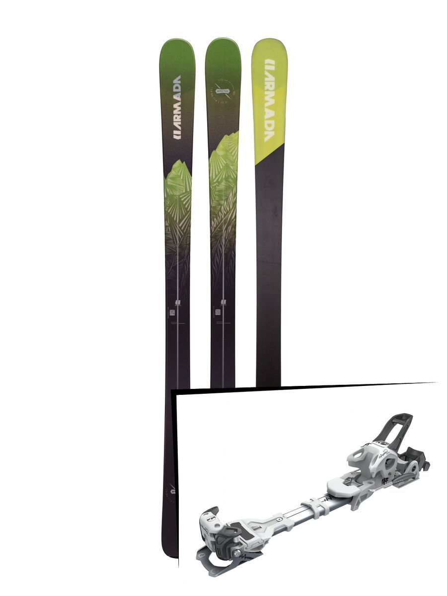 Set: Armada Invictus 85 2019 + Tyrolia Ambition 12 AT solid white black - Bild 1