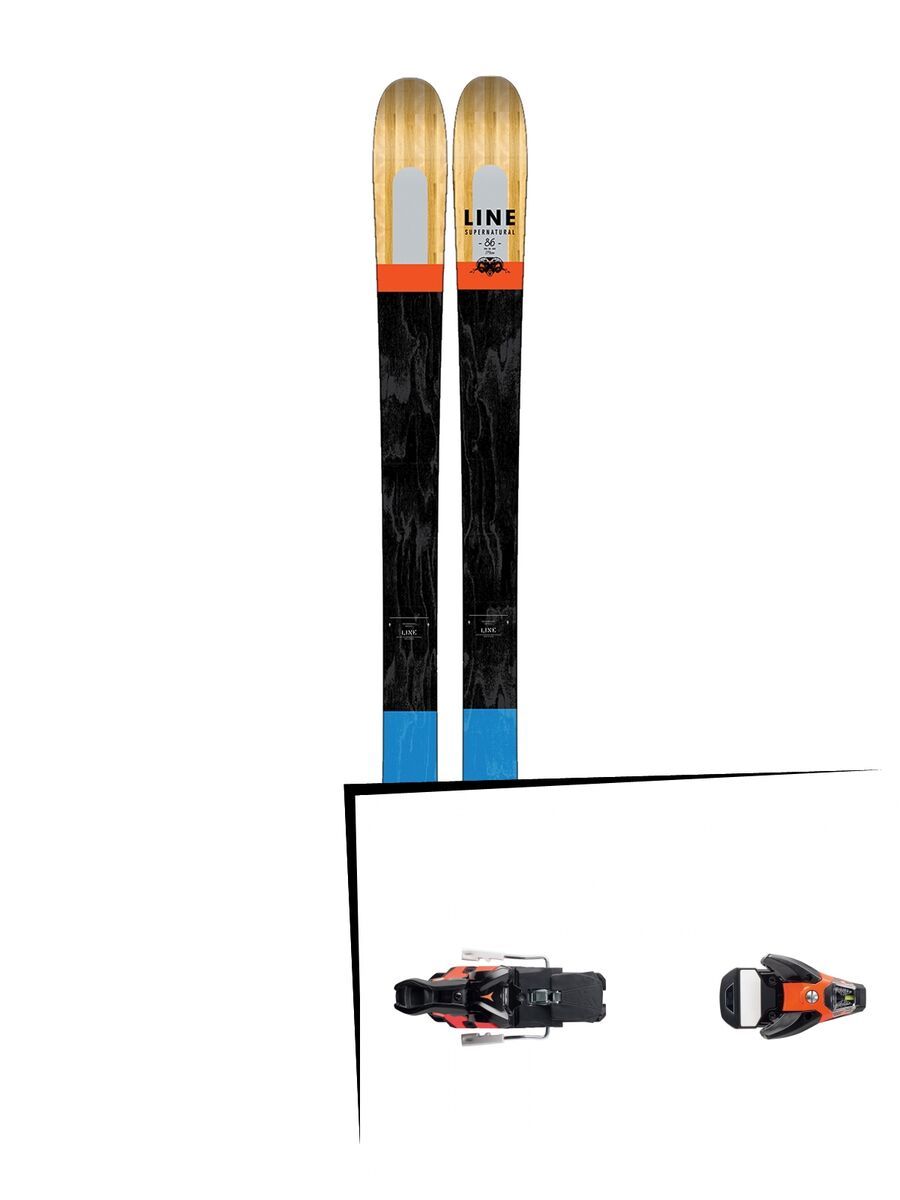 Set: Line Supernatural 86 2017 + Salomon STH2 WTR 16 (1456100) - Bild 1