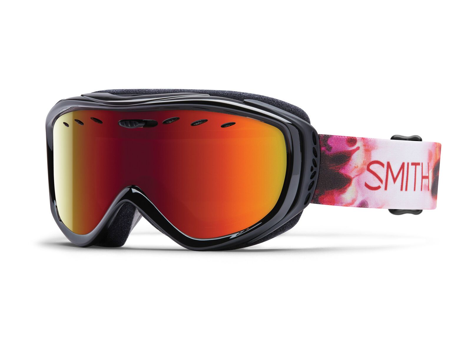 Smith Cadence + Spare Lens, pepper inkblot/red sol-x mirror - Bild 1