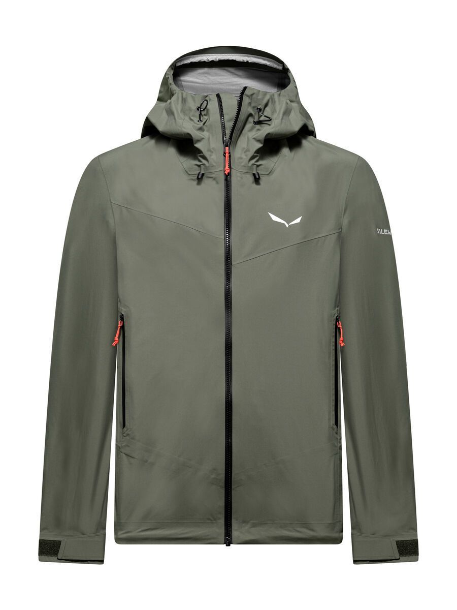 Salewa Ortles Powertex 3 Layers Jacke Herren, faded green - Bild 1