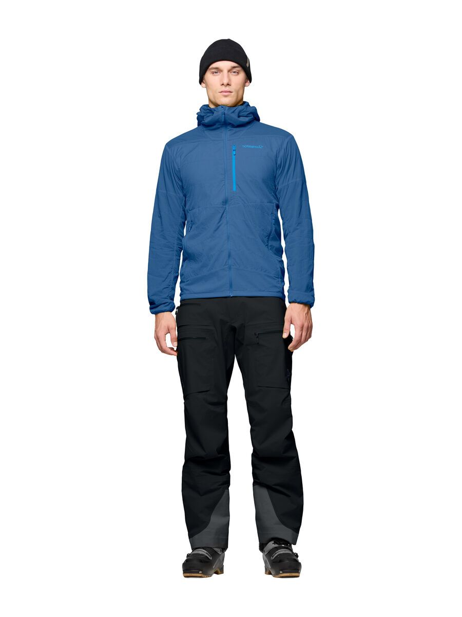 Norrona lyngen thermo100active Zip Hood M's, dark blue - Bild 4