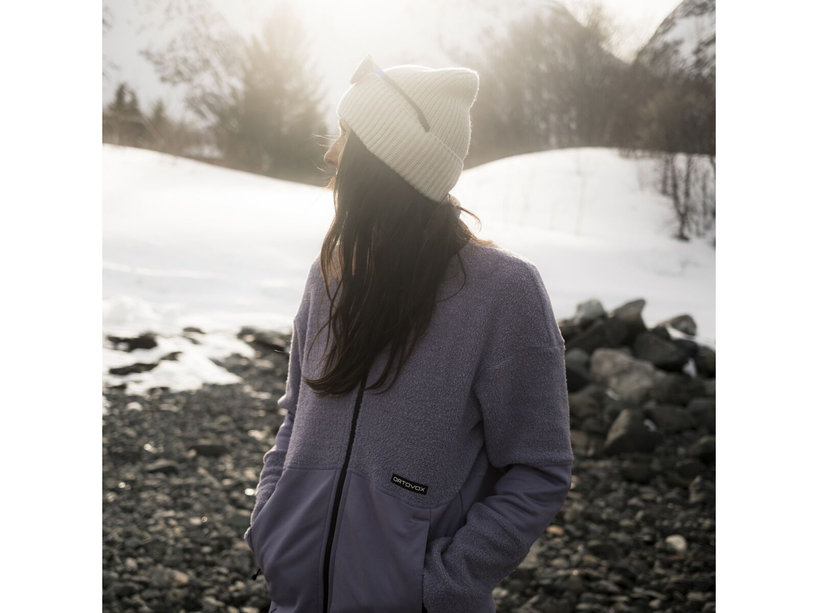 Ortovox Fleece Teddy Jacket W, deep ocean - Bild 5